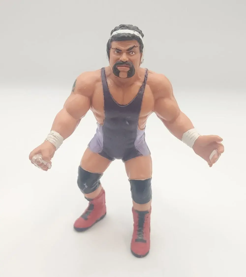 Rick Steiner Wrestling Action Figure WCW 1990 Galoob Vintage Wrestler WWF WWE
